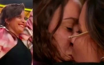 El apasionado y sorpresivo beso de la médica con su novia tras ganar Los 8 Escalones