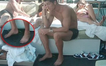 Cristiano Ronaldo reveló en motivo por el que se pinta las uñas de los pies