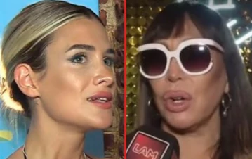 Camila Homs ninguneó a Moria Casán tras tratarla de grasa