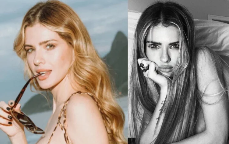 Las fotos sexies de la China Suárez en un cuarto de hotel en Río de Janeiro.