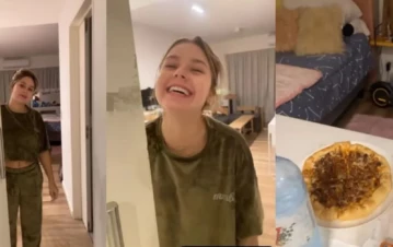 La romántica cena con la que Coti de Gran Hermano sorprendió a Conejo y mostró su departamento