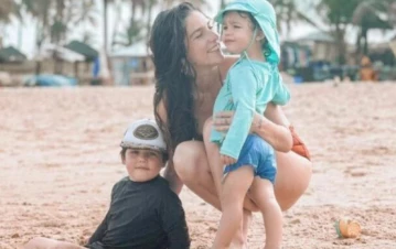 Las fotos de las soñadas vacaciones familiares de Juana Repetto en Brasil