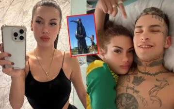 Quién es Macarena Hanna, la “nueva novia” de L-Gante que es devota de San La Muerte