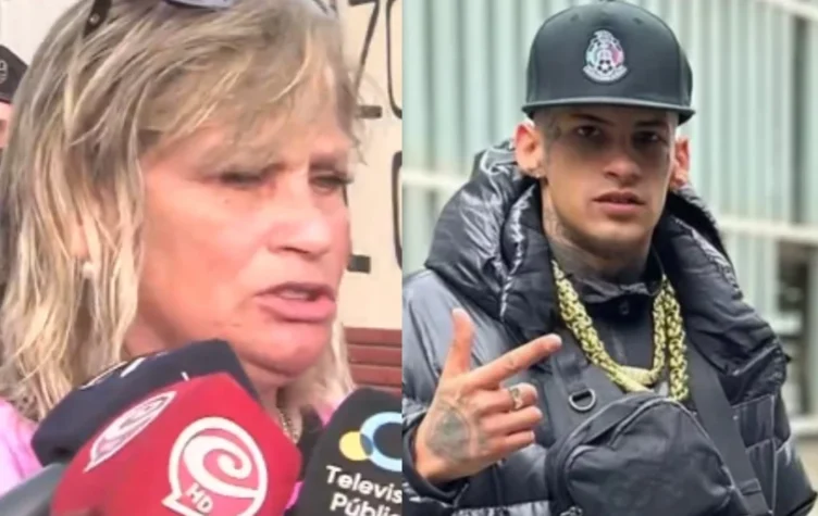 Habló la mamá de L-Gante tras la detención del músico.