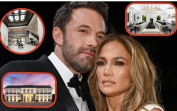 Jeniffer López y Ben Affleck mostraron su mansión de 12 habitaciones, 24 baños y 15 chimeneas: "Salió 61 millones de dólares"
