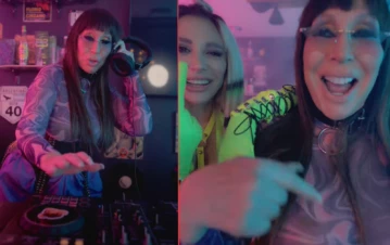 Stefy Xipolitakis lanzó una tema con la colaboración de Moria Casán: el videoclip