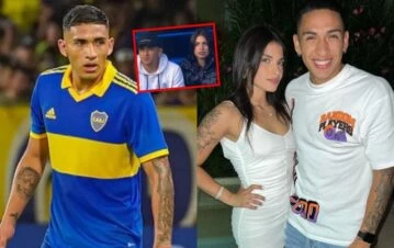 Las fotos de Kiara, la novia de Equi Fernández que llamó la atención en la despedida a Riquelme