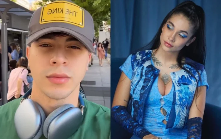 Rusherking se tiró un lance con María Becerra.