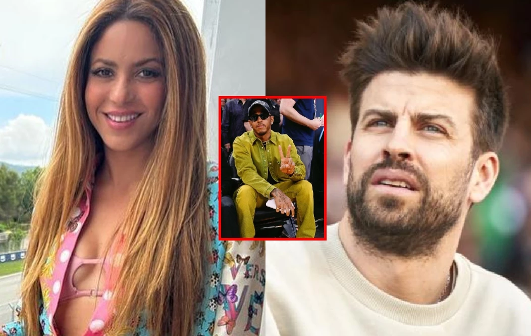 Shakira blanqueó su relación con Lewis Hamilton en tierras de Piqué.