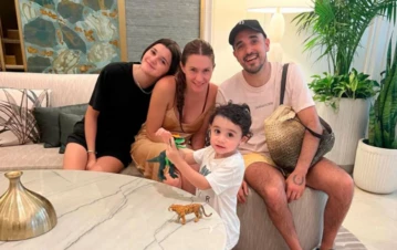 Las fotos de Abel Pintos y su familia de vacaciones en Miami