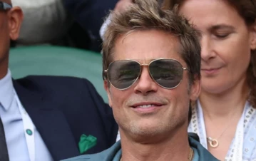 ¡Impactante! El look de Brad Pitt en la final de Wimbledon del que habla el mundo entero: "Parece de 25"