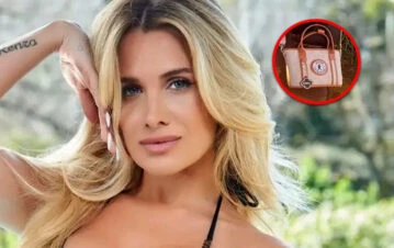Camila Homs lució su nueva cartera carísima y salieron a destrozarla
