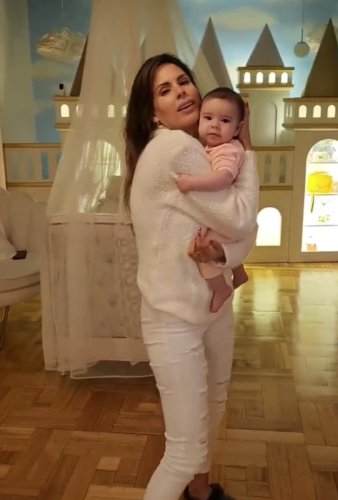 Barby Franco junto a Sarah Burlando