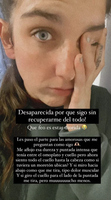 El problema de salud que sufre Juana Repetto