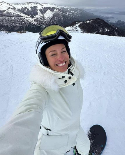 Pampita en el Cerro Bayo