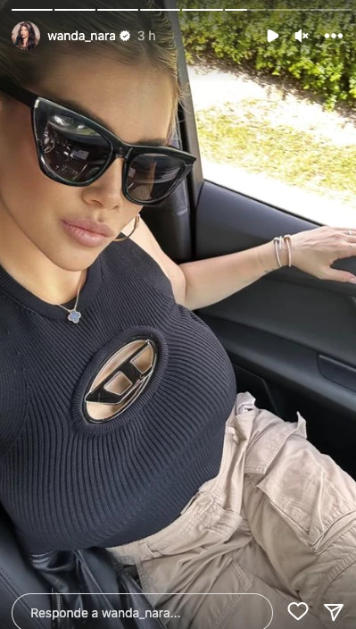 Wanda Nara salió por primera vez tras confirmarse su enfermedad