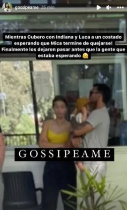 Mica Viciconte se peleó con un hombre en sus vacaciones