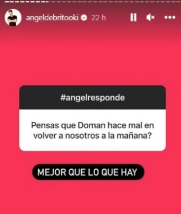 Ángel de Brito durísimo con el Negro González Oro