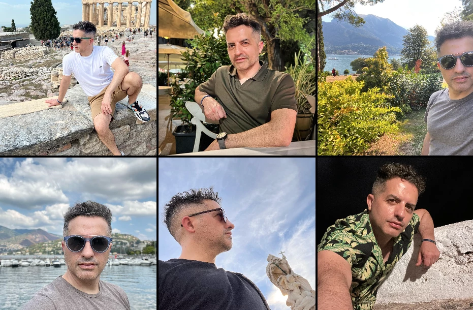 Ángel de Brito plagó de fotos su Instagram