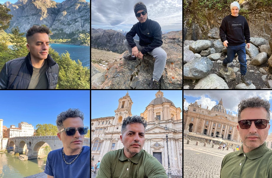 Cuántas fotos subió Ángel de Brito en su Instagram