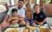 La hamburguesa que Messi comió en Miami junto a sus hijos