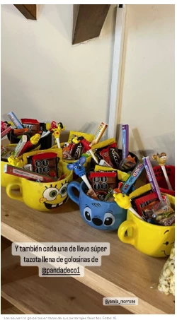 Mica le organizó el cumple a la hija de Nicole