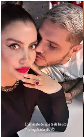 El regalo de Icardi a Wanda