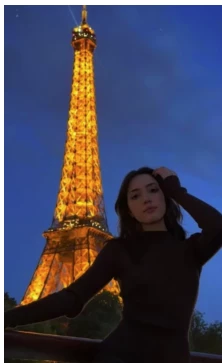 Felipe Fort de vacaciones con su novia en París