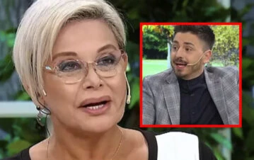 Por qué Carmen Barbieri paró en seco a Pampito y lo frenó mal en vivo: "¡Te estoy retando, eso no se hace!"