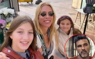 El enojo de Fabián Cubero contra Nicole Neumann por llevarse a sus dos hijas a Disney
