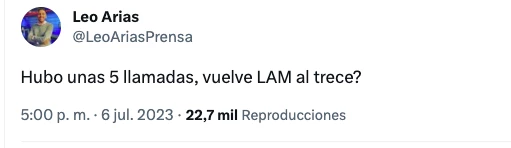 YA SE DICE QUE ANGEL DE BRITO PODRIA DEJAR AMERICA Y VOLVER AL 13