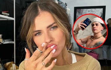 La China Suárez borró un comentario contundente sobre su relación con Lauty Gram