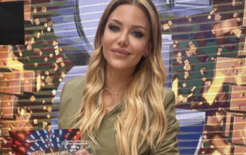 Cómo es el llamativo "look alemán" que le pidieron a Evangelina Anderson para Los 8 escalones: "Menos mal que..."