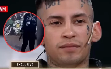 El impactante video de L-Gante armado: "Es una prueba terrible en su contra"