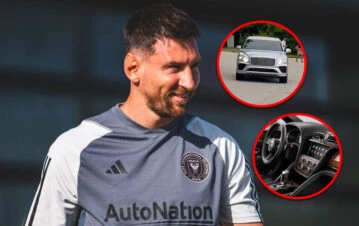 El lujoso auto que Lionel Messi lució en Miami: qué modelo es y cuánto vale en el mercado