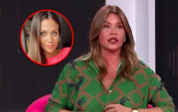 El mensaje que Barbie Vélez le mandó a Nazarena para que no cuente las infidelidades de su vida