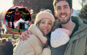 El misterioso mensaje del marido de Noelia Marzol tras retirarse del fútbol