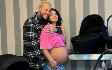 Nació la hija de Alex Caniggia: “Bienvenida la emperatriz”