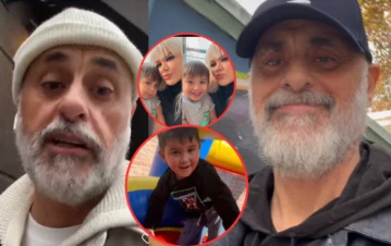 Jorge Rial le envió un mensaje a su nieto Francesco, a quien no ve hace 3 meses por la explosiva pelea con Morena