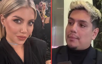 Kennys Palacios reveló cómo se maneja Wanda Nara desde que se enteró que padece una dura enfermedad