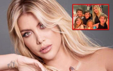 La desesperada reacción de los hijos de Wanda al enterarse de su enfermedad