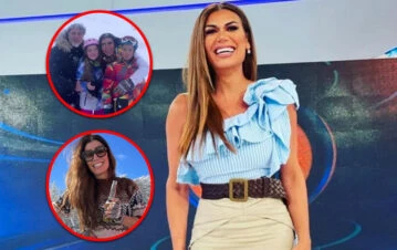 El álbum de fotos de las exclusivas vacaciones de Florencia de la V en Bariloche