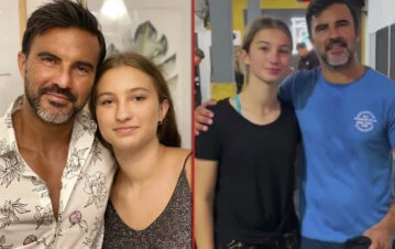 Cómo son las vacaciones de Indiana Cubero con su papá en pleno litigio con Nicole Neumann