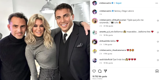 Yanina Latorre deformada en una foto