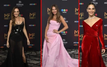 El ranking de las 10 famosas mejor vestidas de los Martín Fierro
