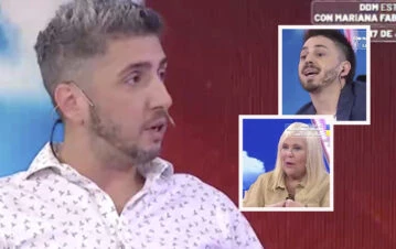 Jey Mammón fue a Intrusos y se peleó a gritos con Pampito y Laura Ubfal: "¡Usás la misma estrategia que Darthés!"