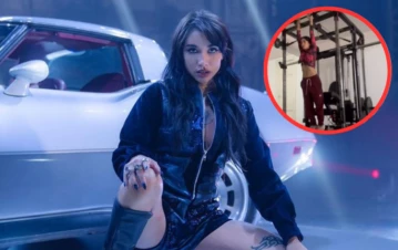 María Becerra contó cuál es la rutina física con la que arranca sus días