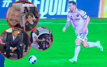 Así fue el gran debut de Messi en Estados Unidos: el grito de gol, Tinelli y todos los famosos