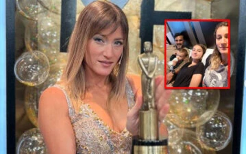 Mica Viciconte llevó a Indiana a los Martín Fierro en medio de su pelea con Nicole Neumann