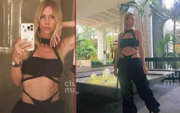 Nicole Neumann recibió duras críticas por el look súper sexy que usó en Miami: "¿Está trabajando en...?"